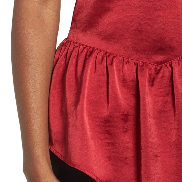 Halogen Asymmetrical Ruffle Top - Picture 5 of 8